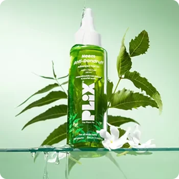 Neem Anti-Dandruff Advanced Hair Oil for Soothing Scalp, Reducing Flakes & Enhancing Hair Texture